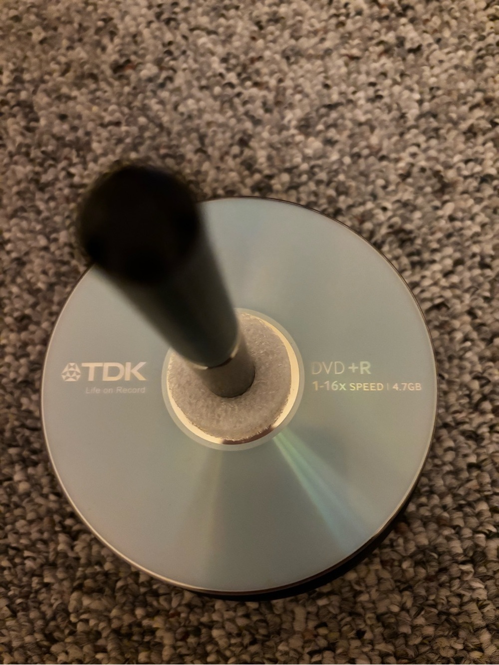 35 blank TDK DVD+R CD’s